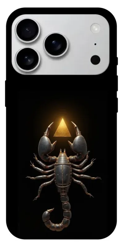 Чехол на Apple iPhone 18 Pro Max Scorpio with Golden Triangle фото 1 из 1