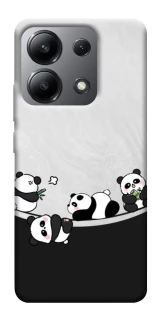 Чохол на Xiaomi Redmi Note 13 4G Four pandas фото 1 з 1