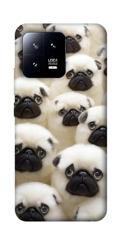 Чохол на Xiaomi 13 Doggy Pug Love фото 1 з 1
