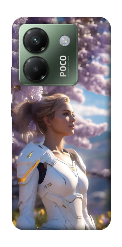 Чохол на Xiaomi Poco M7 pro 5G Cyber space girl ver.1 фото 1 з 1