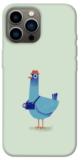 Чехол на Apple iPhone 13 Pro Max (6.7") Голуб-детектив фото 1 из 1