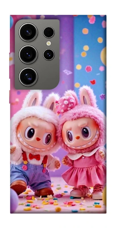 Чохол на Samsung Galaxy S24 Ultra Labubu twins ver.3 фото 1 з 1