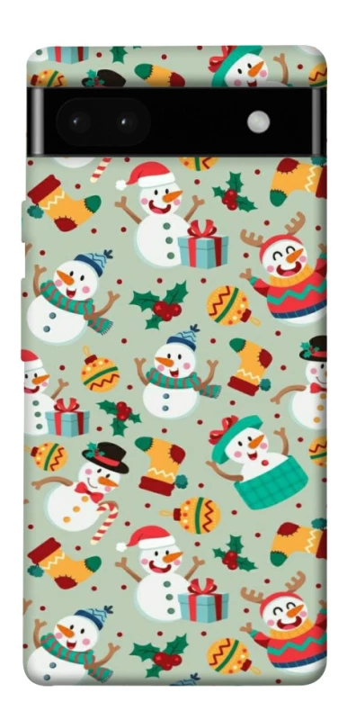 Чехол на Google Pixel 6a Новогодний v2 фото 1 из 1