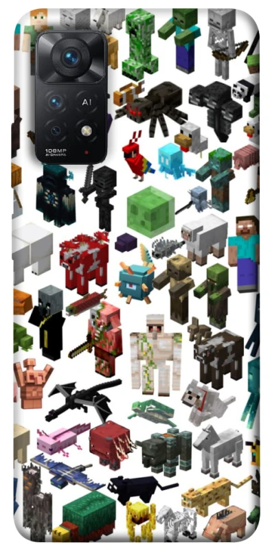 Чохол на Xiaomi Redmi Note 12 Pro 4G Minecraft v4 фото 1 з 1