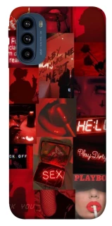 Чехол на Motorola Moto G41 Love collage ver.3 фото 1 из 1