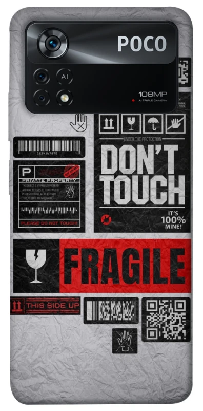 Чохол на Xiaomi Poco X4 Pro 5G Don't touch фото 1 з 1