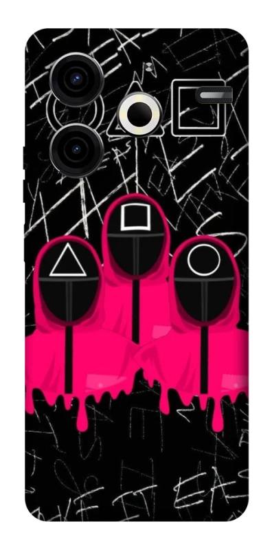 Чохол на TECNO Pova 6 Neo (LI6) squid game v4 фото 1 з 1