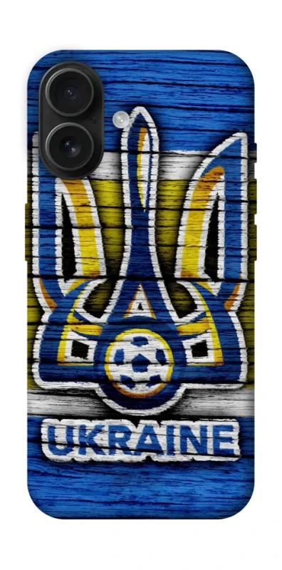 Чохол на Apple iPhone 16 UA-Football ver.1 фото 1 з 1