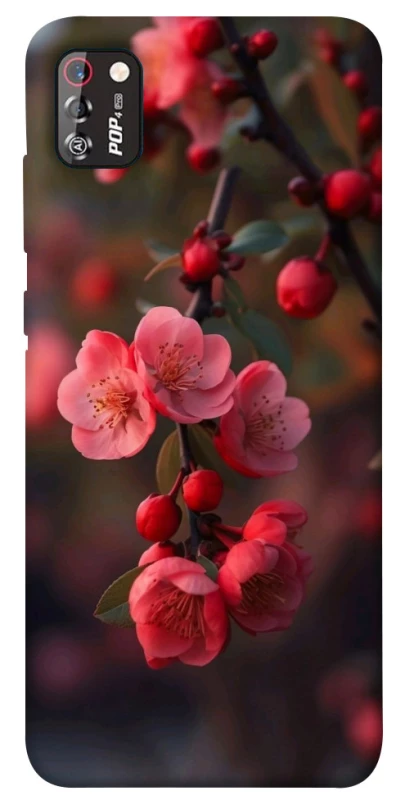 Чехол на TECNO POP 4 Pro Flowers v28 фото 1 из 1