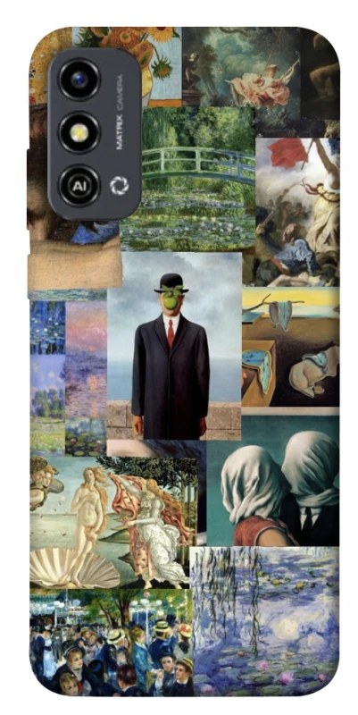 Чохол на ZTE Blade A53 Art collage ver.4 фото 1 з 1