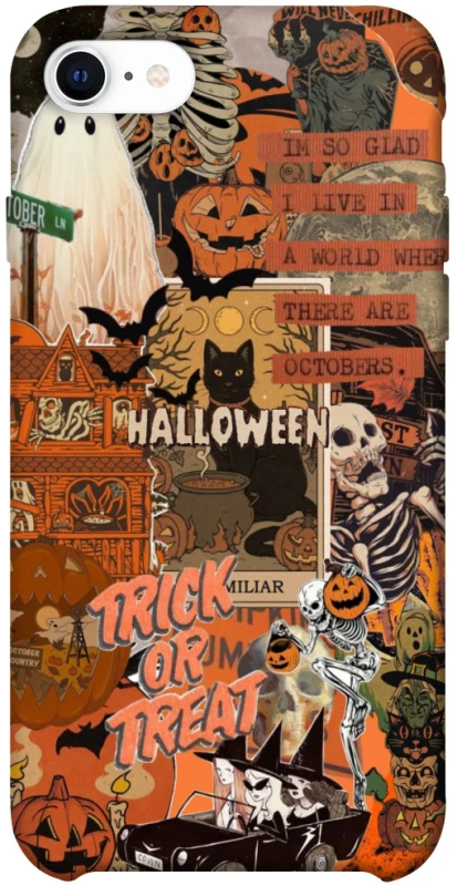 Чехол на Apple iPhone SE (2020) Halloween Style ver.3 фото 1 из 1