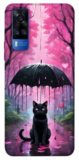 Чохол на Vivo Y51a Black cat фото 1 з 1