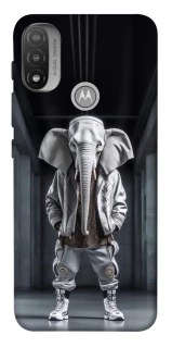 Чохол на Motorola Moto E20 Слон v2 фото 1 з 1