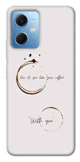 Чохол на Xiaomi Poco X5 5G Coffee with you фото 1 з 1
