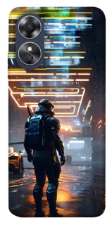 Чехол на Oppo A17 Cyber character фото 1 из 1