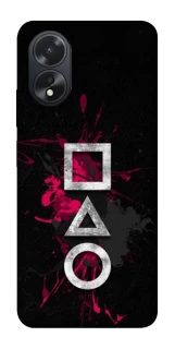 Чехол на Oppo A38 Square Sentence фото 1 из 1