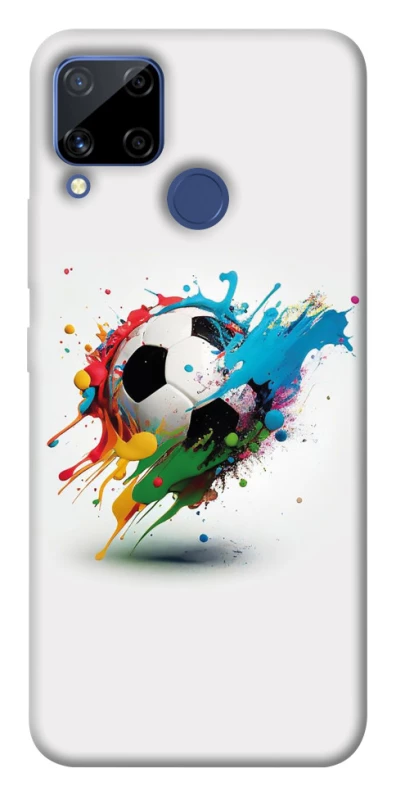 Чохол на Realme C15 Football Ball ver3 фото 1 з 1