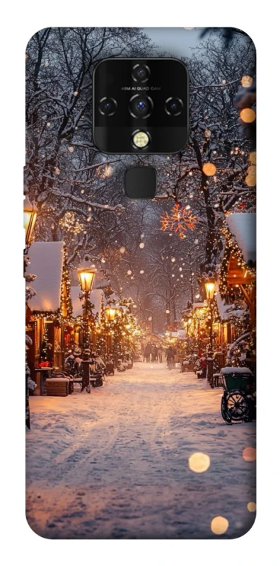 Чохол на TECNO Camon 16 SE Новорічний v50 фото 1 з 1