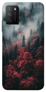 Чехол на Xiaomi Poco M3 Red Wood фото 1 из 1