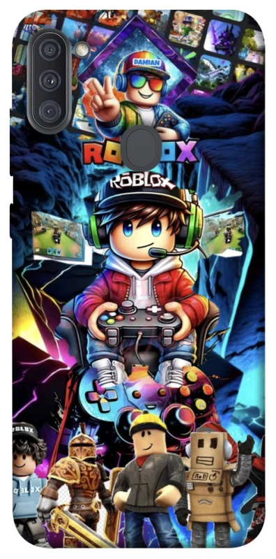 Чехол на Samsung Galaxy A11 Roblox collage ver.4 фото 1 из 1