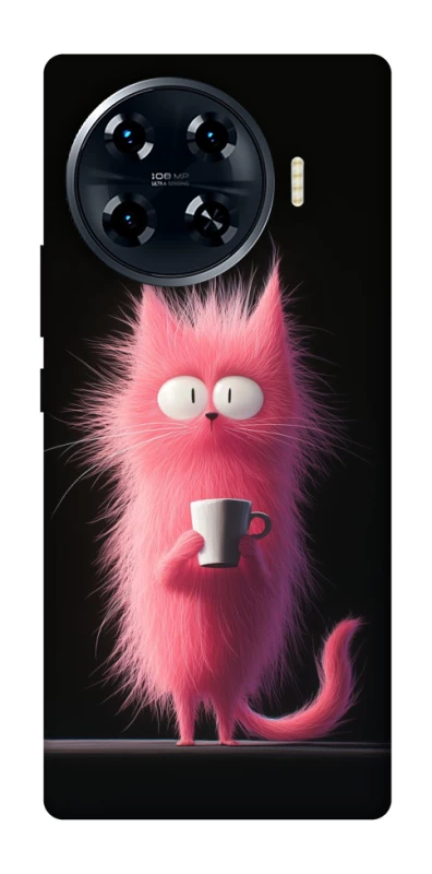 Чехол на TECNO Spark 20 Pro+ Розовый котёнок фото 1 из 1