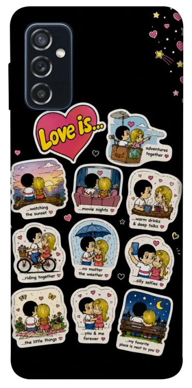 Чехол на Samsung Galaxy M52 Love is ver.4 фото 1 из 1