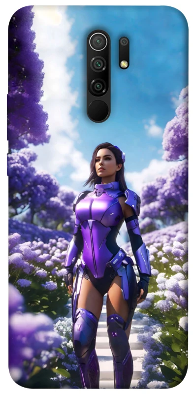 Чохол на Xiaomi Redmi 9 Cyber space girl ver.4 фото 1 з 1