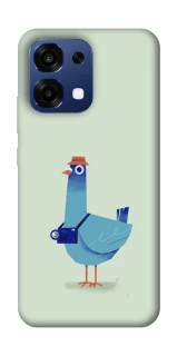 Чохол на Oppo A6 Pro 4G/5G Голуб-детектив фото 1 з 2