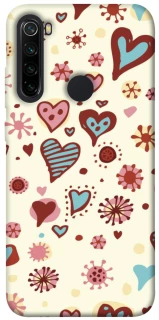 Чохол на Xiaomi Redmi Note 8 Pretty hearts фото 1 з 1