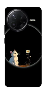 Чехол на Infinix Note 50 Pro Cat and flower фото 1 из 1