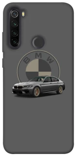 Чехол на Xiaomi Redmi Note 8T BMW grey v2 фото 1 из 1