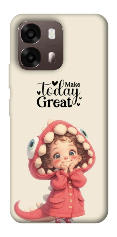 Чехол на Oppo A6 Make today great фото 2 из 2