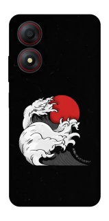 Чохол на ZTE Blade A34 4G Хвилі Японії v2 фото 1 з 1