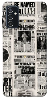 Чехол на Samsung Galaxy M52 Harry Potter newspaper фото 1 из 1
