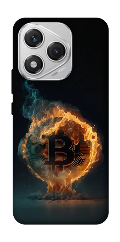 Чохол на Honor 400 Lite Fire Bitcoin фото 1 з 1