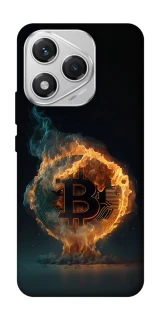 Чохол на Honor 400 Lite Fire Bitcoin фото 1 з 1