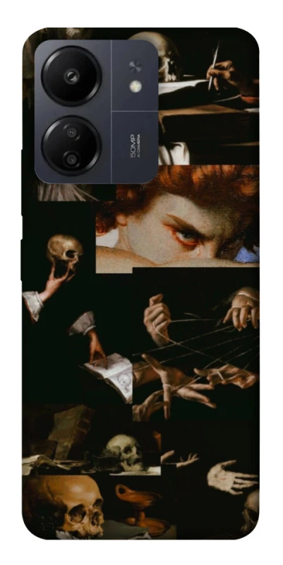 Чехол на Xiaomi Poco C65 Art collage ver.2 фото 1 из 1