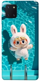 Чехол на Samsung Galaxy Note 10 Lite (A81) Labubu in the pool ver.2 фото 1 из 1