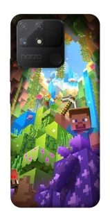 Чехол на Realme Narzo 50A Minecraft forever фото 1 из 1