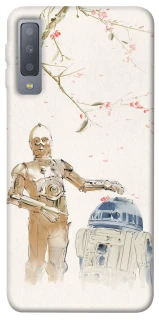 Чохол на Samsung A750 Galaxy A7 (2018) Star Wars robots фото 1 з 1