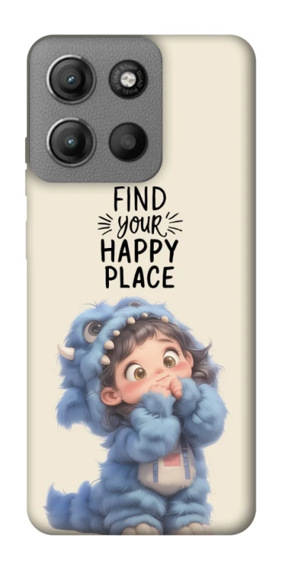 Чохол на Motorola Moto G15 Power Happy Place фото 1 з 1