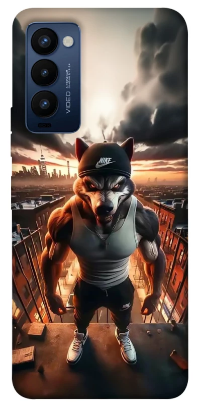 Чехол на TECNO Camon 18 Волк фото 1 из 1