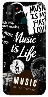Чохол на TECNO Spark 6 Go Music is Life фото 1 з 1