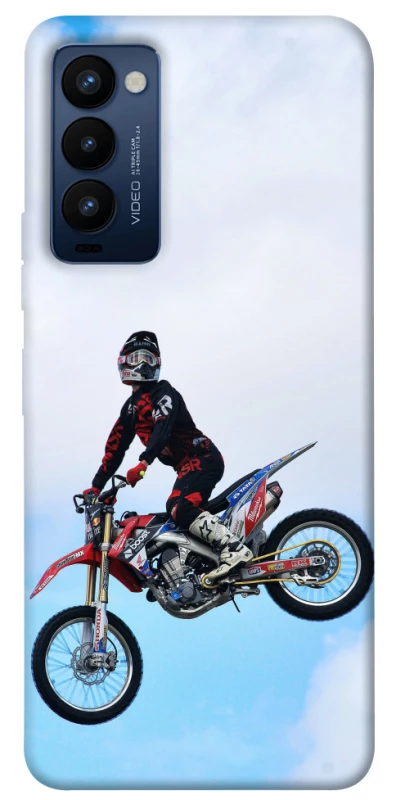 Чохол на TECNO Camon 18 Мотокрос фото 1 з 1