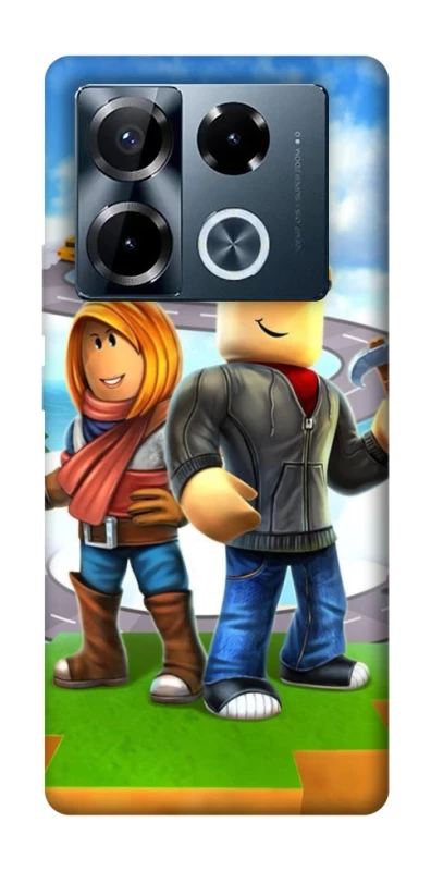 Чохол на Infinix Note 40 Pro 4G Roblox Builder Adventure фото 1 з 1