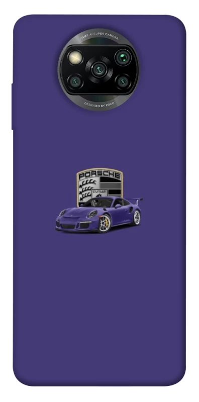 Чохол на Xiaomi Poco X3 NFC / Poco X3 Pro Porsche purple фото 1 з 1