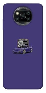 Чехол на Xiaomi Poco X3 NFC / Poco X3 Pro Porsche purple фото 1 из 1