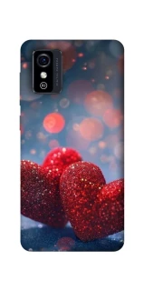 Чехол на ZTE Blade L9 Red hearts фото 1 из 1