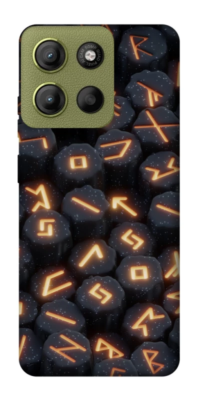 Чохол на Motorola Moto G15 4G Вогняні руни фото 1 з 1