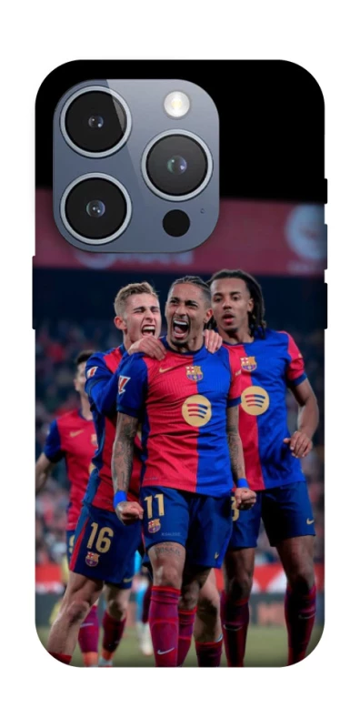 Чохол на Apple iPhone 16 Pro FC Barcelona team фото 1 з 1